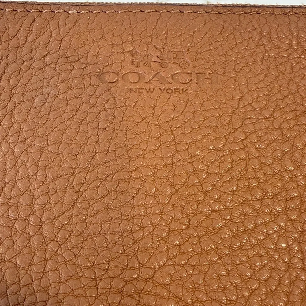 Coach zipper wallet